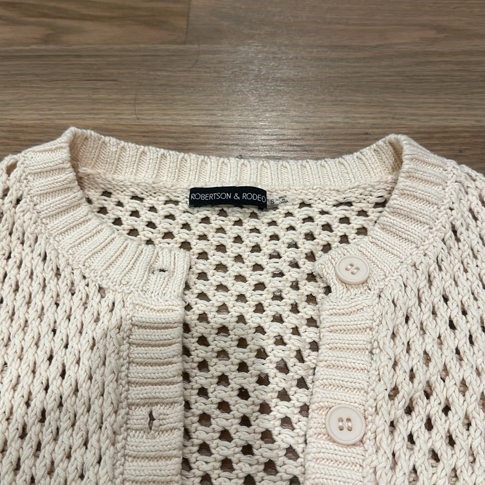 Robertson & Rodeo Crochet Cardigan - Picture 3 of 5
